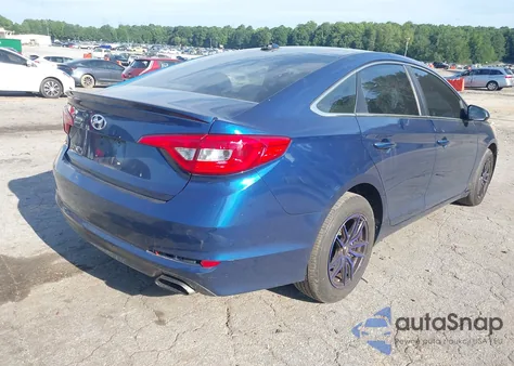 2017 Hyundai Sonata из США, поврежденный, VIN 5NPE24AFXHH567552